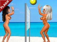 OlympiXXX: Nude Volleyball strip game