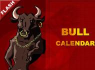 Bull Calendar strip game