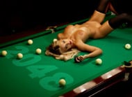 Nice Billiards Game Of Strip Pool With Some Stripper Friends