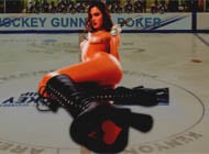 Hockey Gunner - Poker strip game