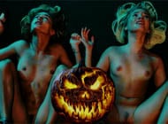 Lesbian Halloween  game