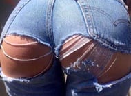 Wiping Jeans adult game