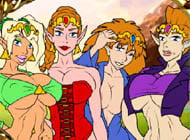 Legend of Zelda - strip game